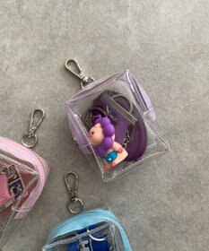 WEGO 立体クリアミニポーチ