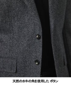 GOTAIRIKU 新色追加【一部ストレッチ】カシミヤブレンド 定番ツイードジャケット(25年モデル)
