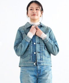 caqu modern jacket type 2nd. デニムジャケット USED WASH