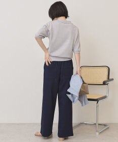 AMERICAN HOLIC 襟付き配色ニット