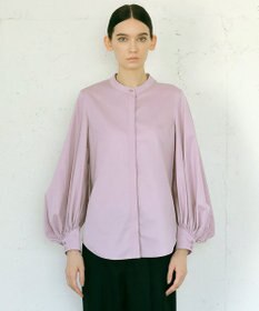 23区 【23区 lab.】ハイカウントコットン パフスリーブ シャツ