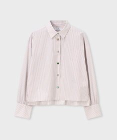 Paul Smith ラッキーチャームボタン ストライプ シャツ