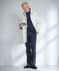 JOSEPH ABBOUD 【キングサイズ・カラー豊富/サステイナブル】リヨセルリネンサッカーシャツ