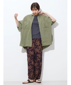 AMERICAN HOLIC ＷポケットバックタックＢＩＧシャツ