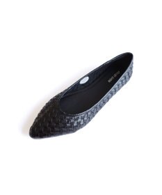 Pointer 本革編み込みパンプス