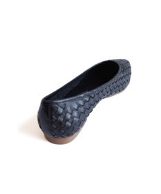 Pointer 本革編み込みパンプス