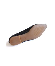 Pointer 本革編み込みパンプス