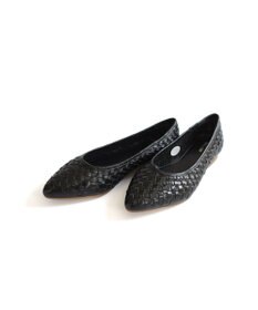 Pointer 本革編み込みパンプス