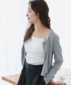 WEGO 【カップ付きインナー】なちゅ盛れカップインキャミ