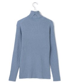 J.PRESS YORK STREET 【WOMEN】ANTI PILLING WOOL リブタートルニット