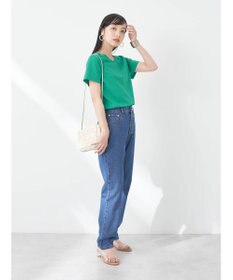 earth music&ecology ストレートフィットデニム