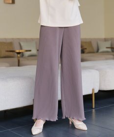 Tiaclasse 【新色追加・洗える】プリーツパンツ