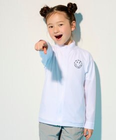 OP／FILA 【RUSTY】スマイルロゴ入りラッシュガード