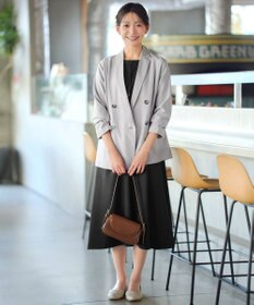 Tiaclasse 【安田美沙子さん着用・2TYPE肩紐/ショルダー&斜め掛け】フラップミニバッグ