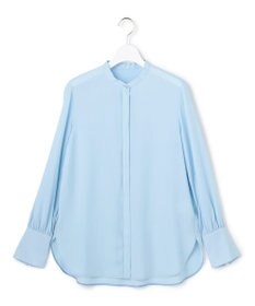 ICB L セルロースシルクビエラ ボウタイ付きブラウス