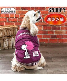 PET PARADISE スヌーピー 遠赤外線 スカジャン アフロ 中型犬 大型犬
