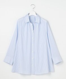 自由区 エッセンシャルブロードテントライン シャツブラウス