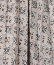 J.PRESS YORK STREET 【WOMEN】タイルプリント プリーツスカート