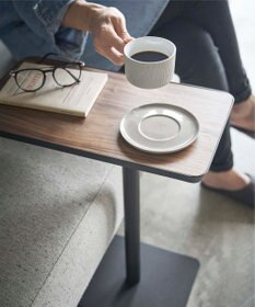 tower 差し込みサイドテーブル タワー ブラック