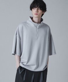 WEGO ドロストスーパーBIGハーフジップT（S）