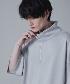 WEGO ドロストスーパーBIGハーフジップT（S）