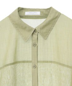 Green Parks 裾ドロストシアーシャツ