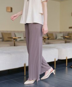 Tiaclasse 【新色追加・洗える】プリーツパンツ