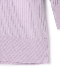 ICB 【洗える】コットンポリエステルリブ プルオーバー