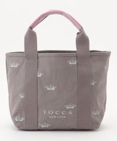 TOCCA CROWN DOTS CANVASTOTE トートバッグ
