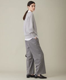 ICB 【洗える】 ウールポリエステルハイゲージ ニット