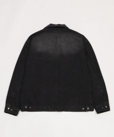 WEGO 【ユニセックス着用ITEM/MLサイズ展開】ワーカーズZIPデニムジャケット