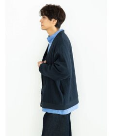 CRAFT STANDARD BOUTIQUE ケーブル柄カットカーディガン1