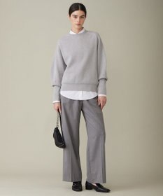 ICB 【洗える】 ウールポリエステルハイゲージ ニット