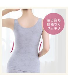 BRADELIS New York 【Yukine inc. / ブラデリス】ゆきねえ365綿混モアらく快適フルカップブラキャミ24 ノンワイヤー 補正 洋服に響きにくい ブラトップ カップ付き シェイパー YH524301