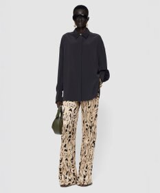 JOSEPH プリントクリンクル　トラウザーズ