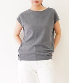 TOQUE  〈大草直子さんアドバイザー〉 【洗える/天然素材】ロイヤルベビーアルパカ×タンギスコットン鹿の子フレンチT