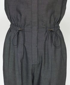 uncrave 【手洗い可】シャンブレー オールインワン（uncrave WHITE）