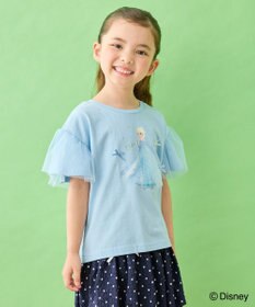 ANY KIDS 【ディズニー/FROZEN】【綿100%】袖チュール Tシャツ