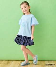 ANY KIDS 【ディズニー/FROZEN】【綿100%】袖チュール Tシャツ