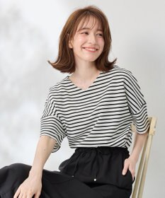 ANY ドライポンチVネックプルオーバー