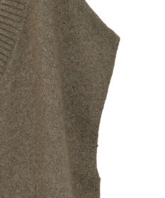 AMERICAN HOLIC ラメ入りＶネックニットベスト