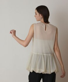 GRACE CONTINENTAL バルーンチュールトップ