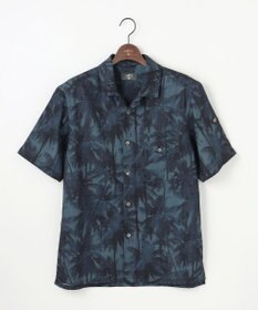 JOSEPH ABBOUD MOUNTAIN 【速乾/軽量/ストレッッチ】ライトスラブボタニカルプリント アウトドアシャツ