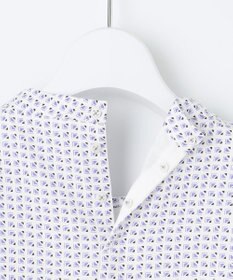 J.PRESS LADIES 幾何プリント ボウタイ カットソー