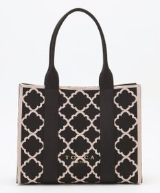 TOCCA 【大人百花掲載】【A4サイズ対応】CHECKER CLOVER KNITBAG ニットバッグ