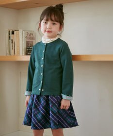 ANY KIDS スナップボタンカーディガン