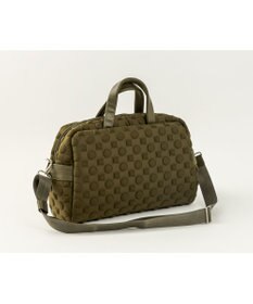 MIYABIYA 【撥水加工】La quoh with kirakaracho 南蛮七宝エンボスボンディング ボストン