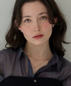 Phoebe 【金属アレルギー対応】2setスウィートハートネックレス　シャンパンゴールド