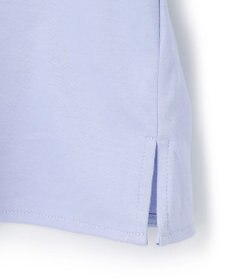 ICB L 【洗える】 コンパクトスムース シャツカラーカットソー