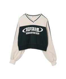 WEGO 切り替えショートスウェット